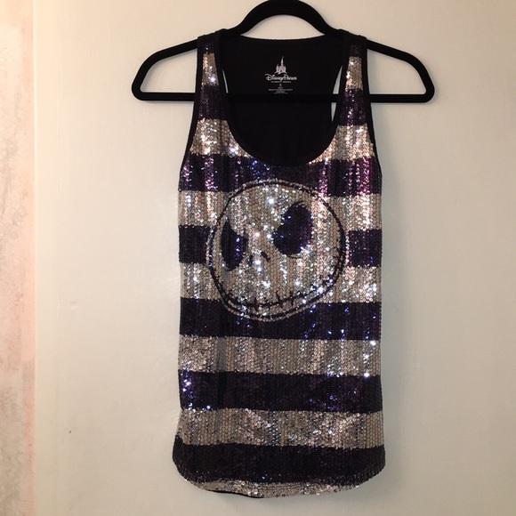 Disney Tops - Nightmare Before Xmas Sequin Tank